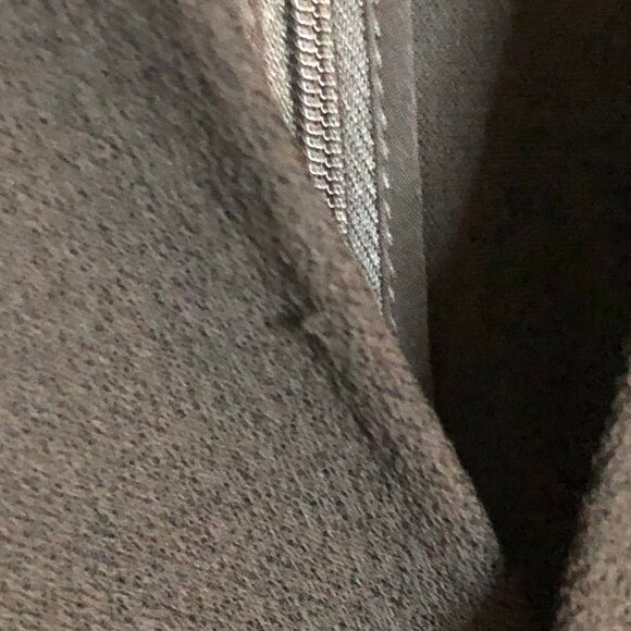 Derek Lam New York - Black V-neck Elastic Waist Midi Dress w/ Satin Hem, 16 - Picture 7 of 10